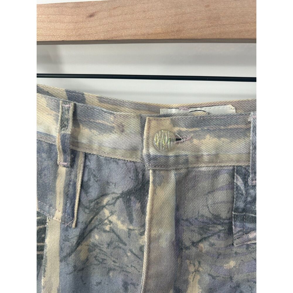 Lorraine Wardy Opal Floral Print High Waisted Shorts Women's Sz 10 Southwestern - Picture 2 of 6